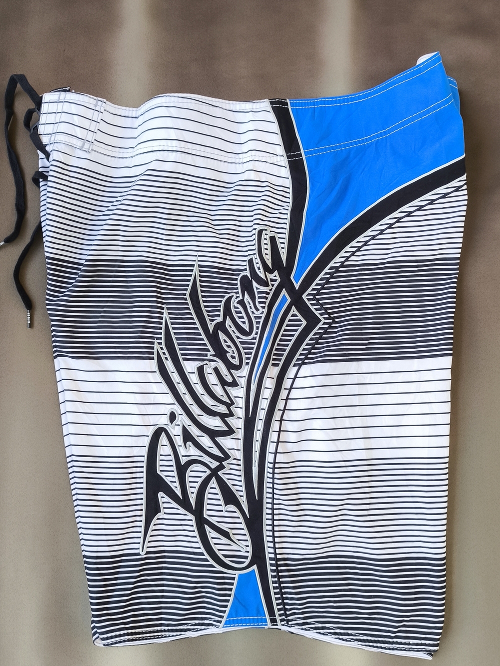 Vintage Y2K Billabong Mark Occhilupo Signature Board Short 44 Surf Embroidered